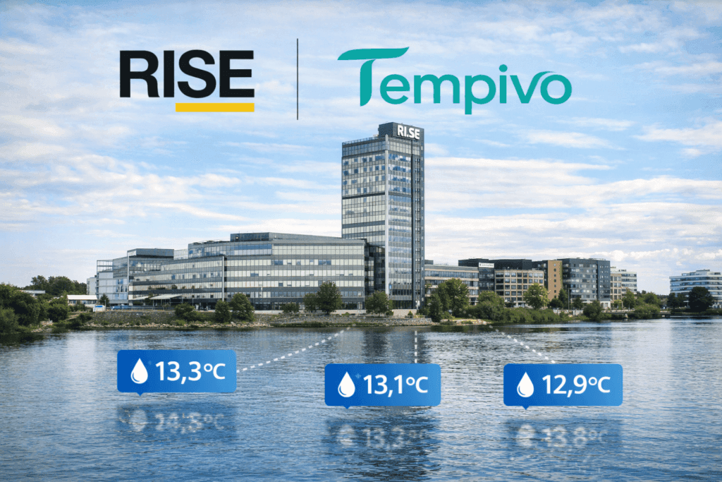 Tempivo and RISE Monitor Water Hygiene and Legionella Risk in Kista | CitCom TEF