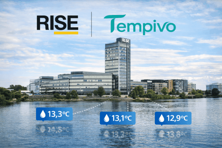 Tempivo and RISE Monitor Water Hygiene and Legionella Risk in Kista | CitCom TEF