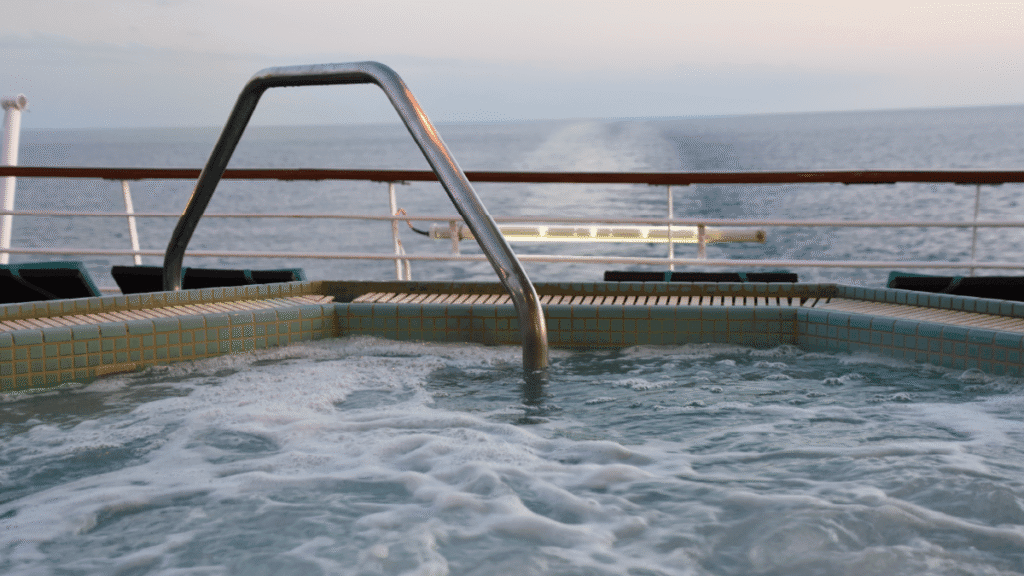 Legionärssjuka från privata bubbelpooler på kryssningsfartyg