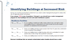 Identifiera byggnader med ökad risk för Legionella | Kontrollera Legionella